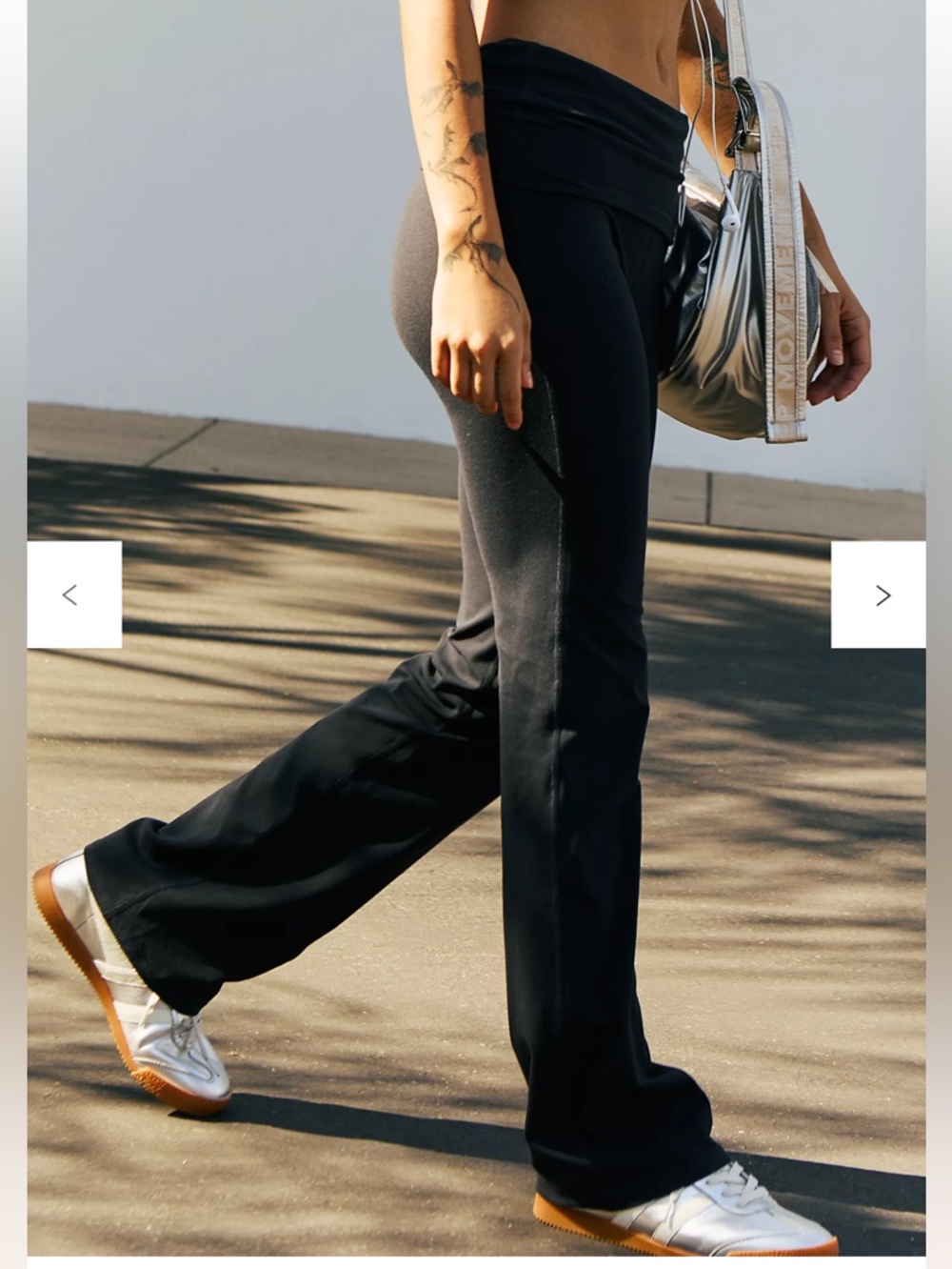 Free people FP Movement Never Better Foldover Pants M